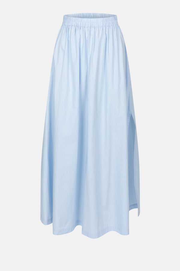 Jupe Longue Kilt | Bleu Clair