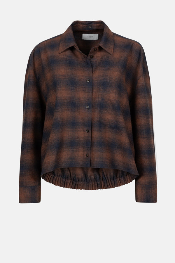 Oops Shirt | Carreaux Marron