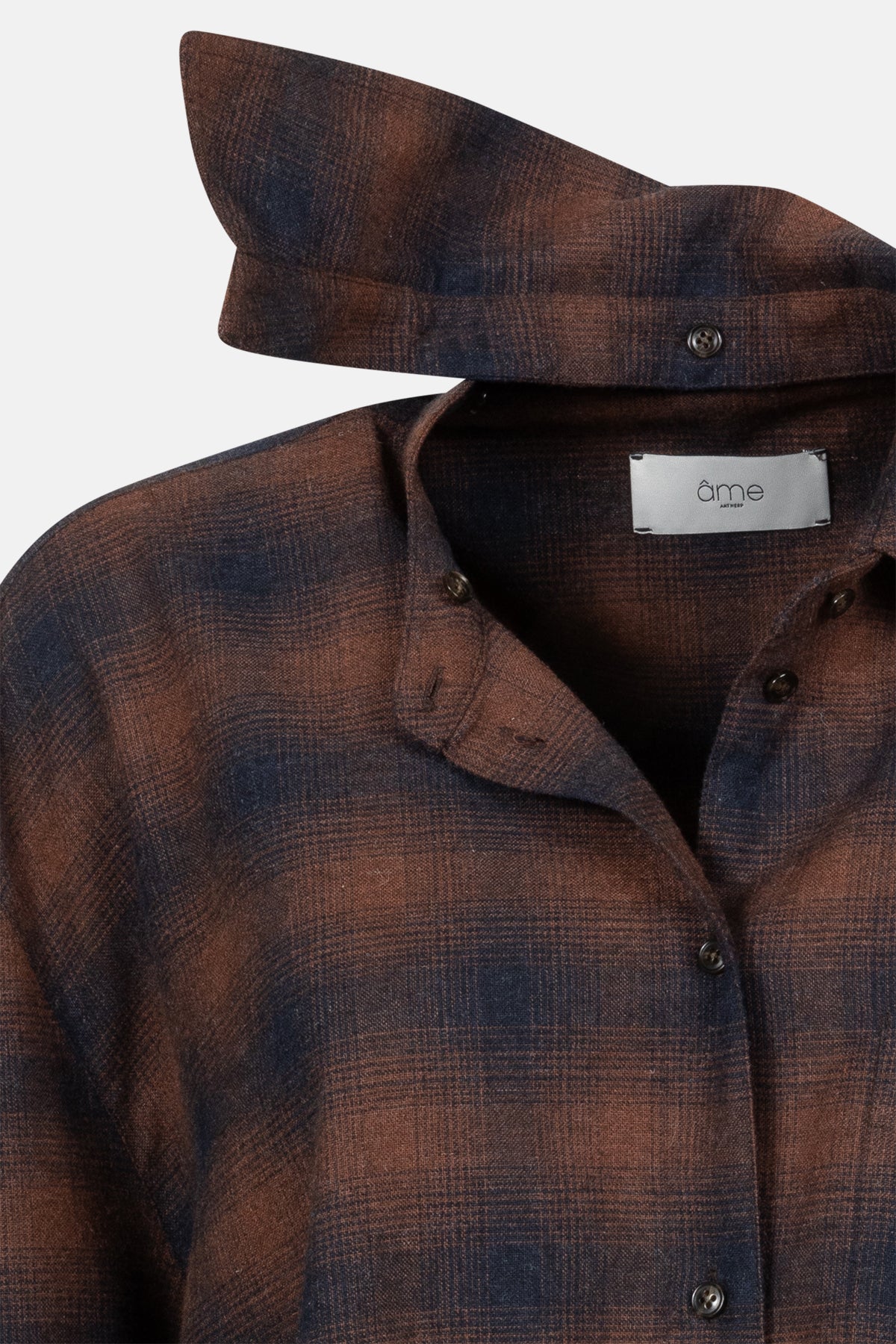 Oops Shirt | Carreaux Marron