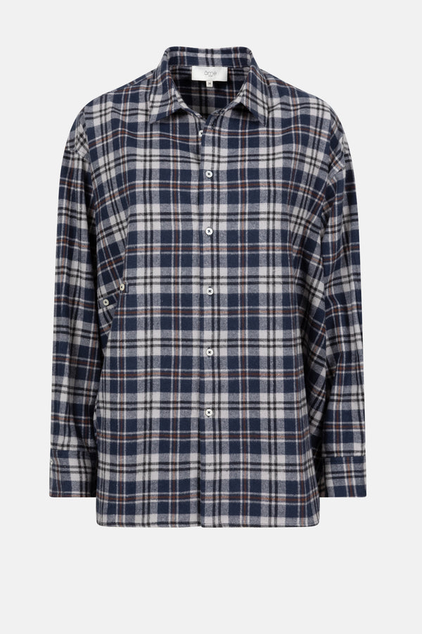 Only Flannel Shirt | Blue Checks