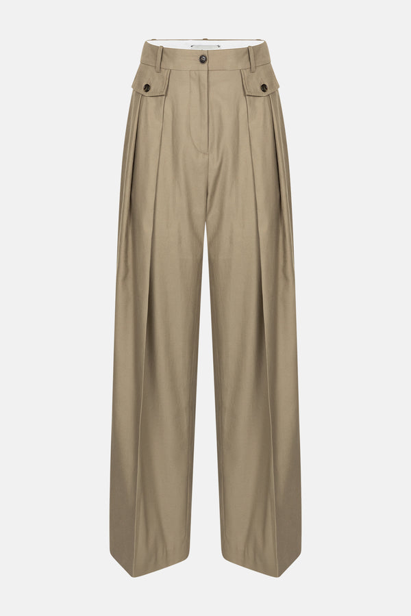 Martin Pantalon Large | Kaki