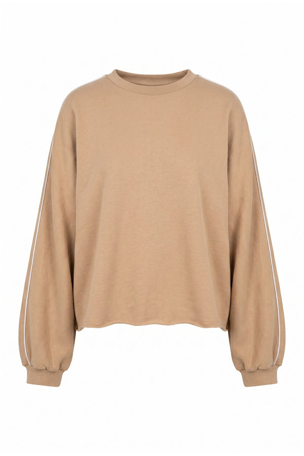 Oona Sweatshirt | Camel