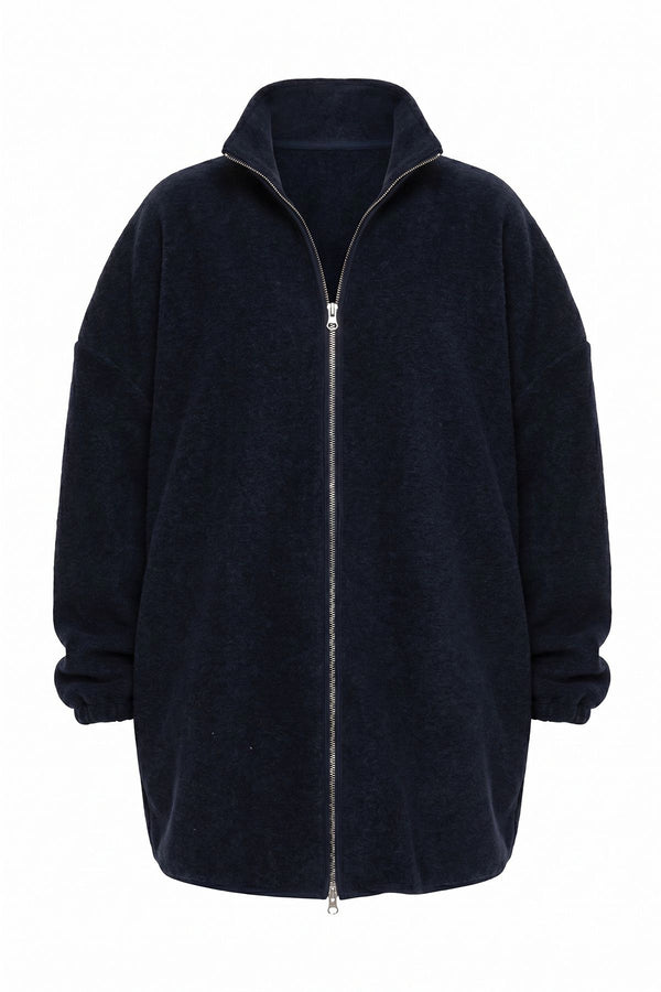 Onu Wooly Jacket |  Navy