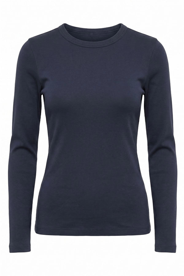 Oxide Long sleeve T-Shirt | Navy