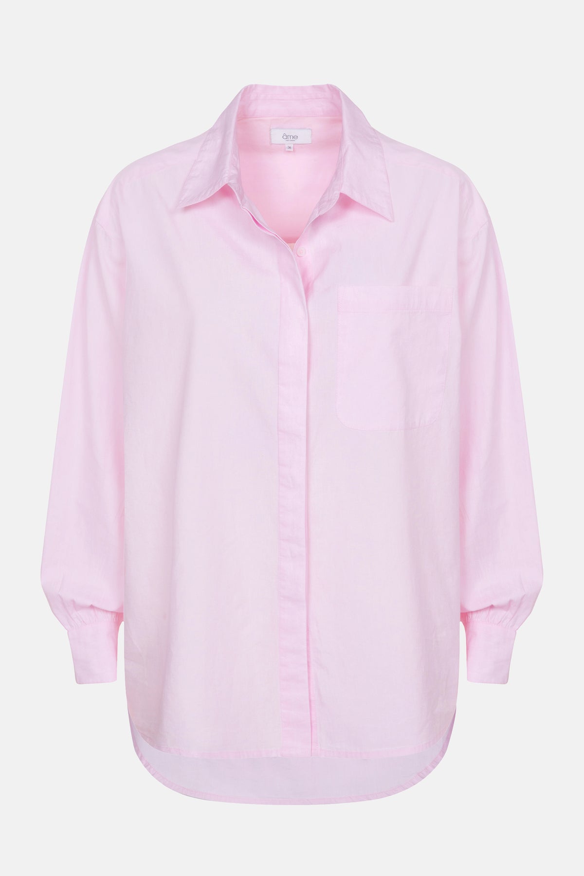Daddy Oversized Shirt | Light Pink