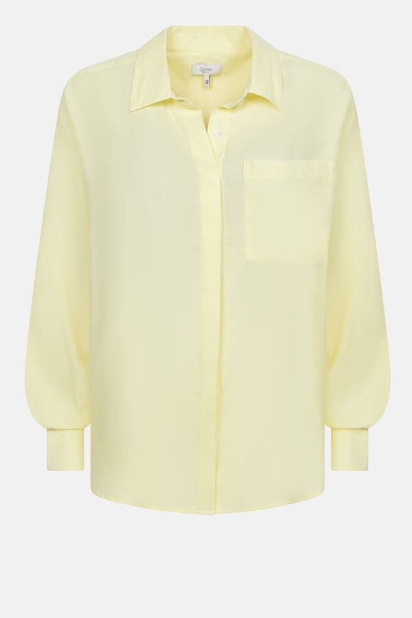 Daddy Oversized Shirt | Yellow