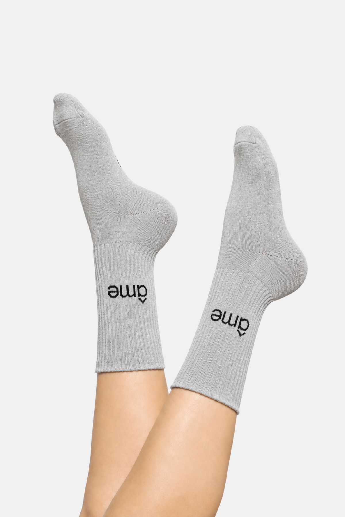 Delphine Socks Marled Grey