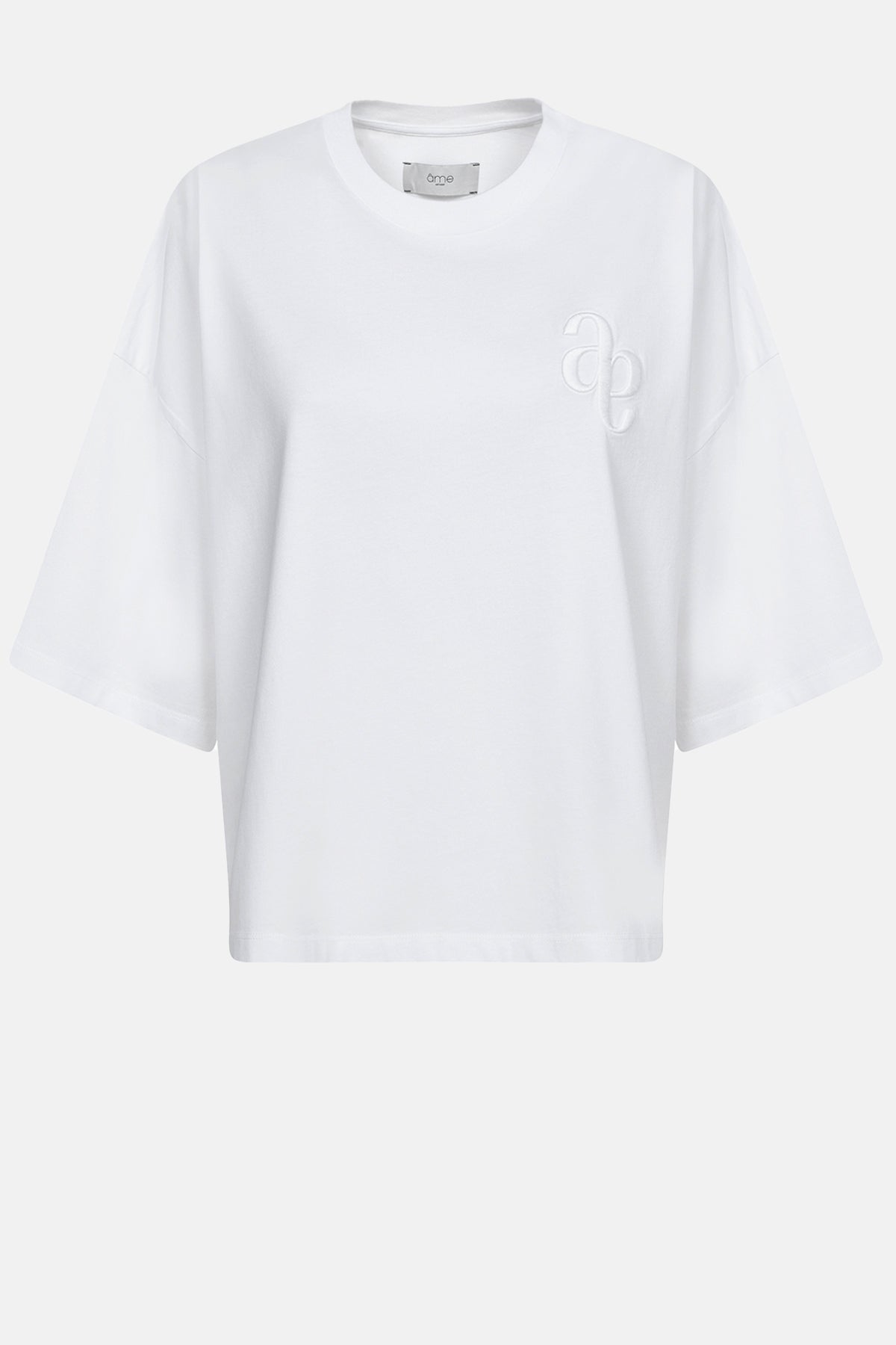 Eloise-A Boxy T-Shirt | Blanc