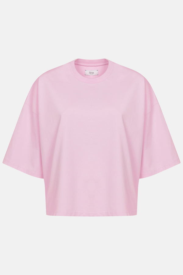 Eloise Boxy T-Shirt | Light Pink