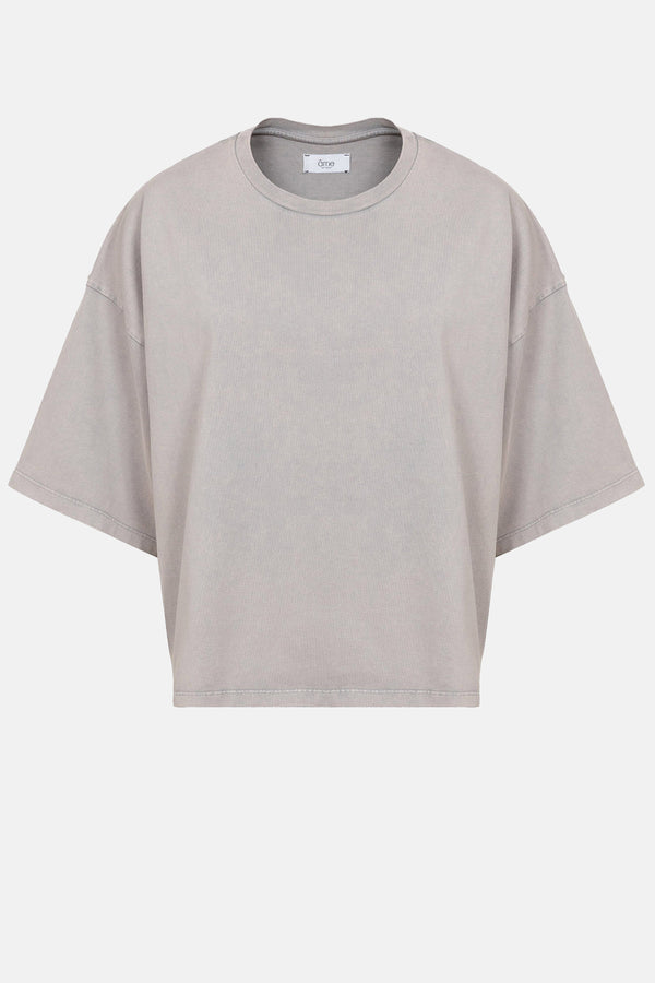 Eloise Boxy T-Shirt | Vintage Grey