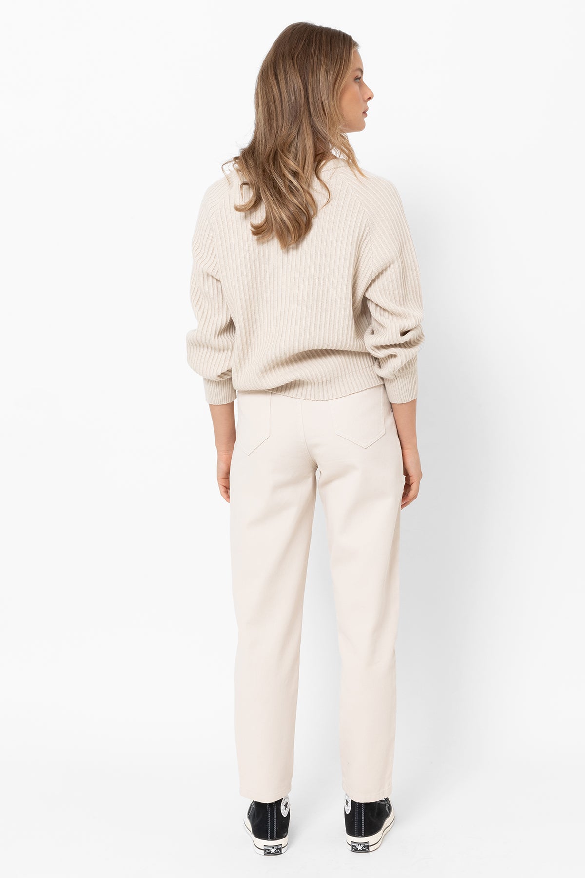 Jean Edgar | Denim blanc cassé