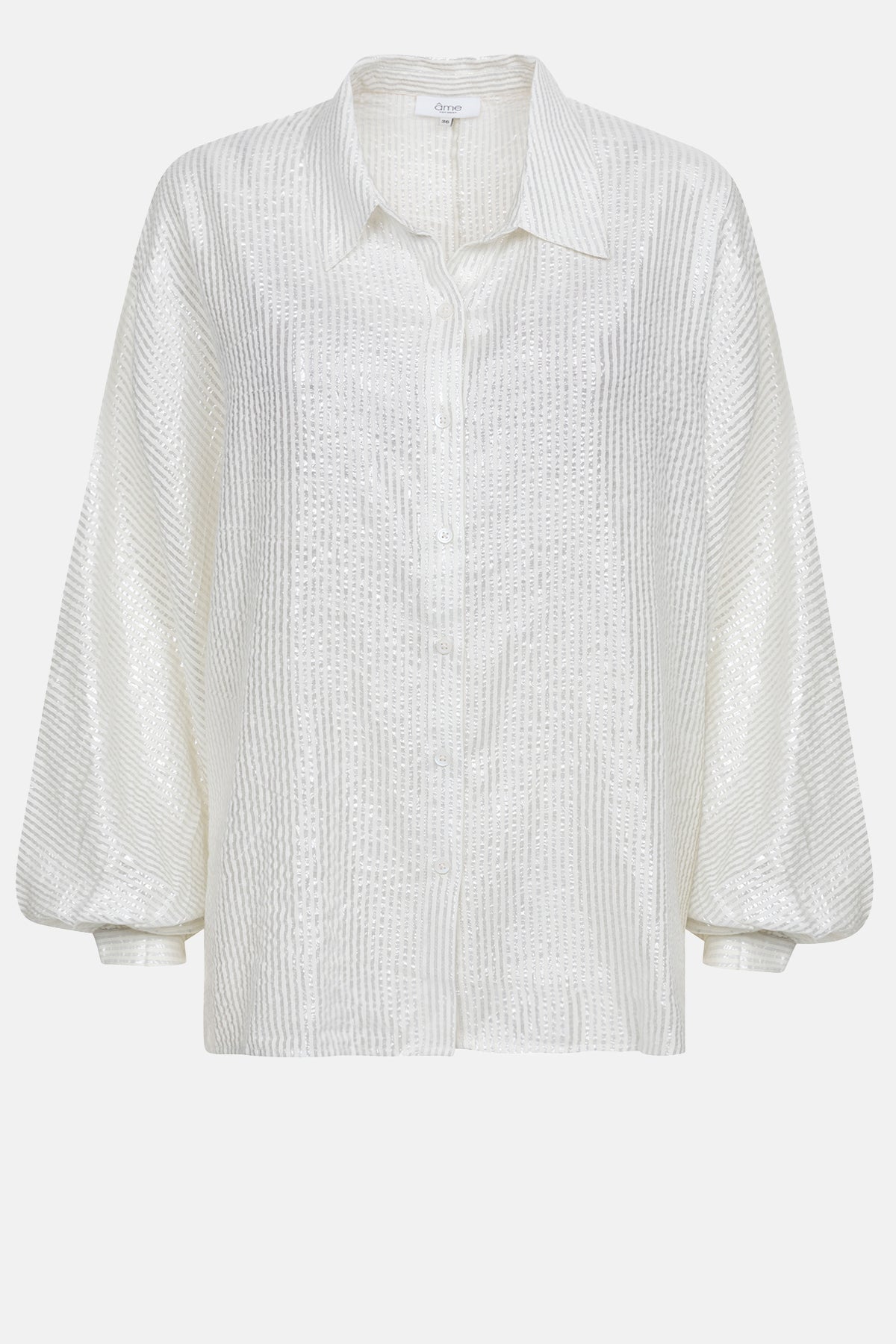 Chemise Gala Oversize | Argent