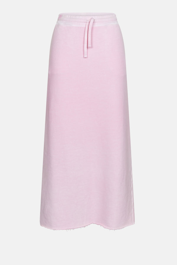 Gauge Jersey Skirt | Light Pink