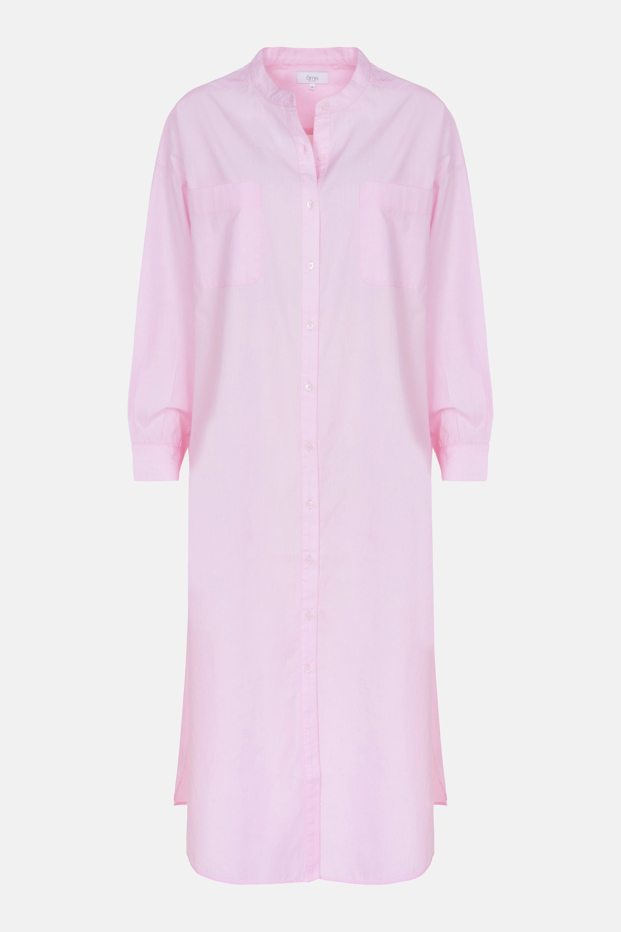 Dusky pink sales shirt dress