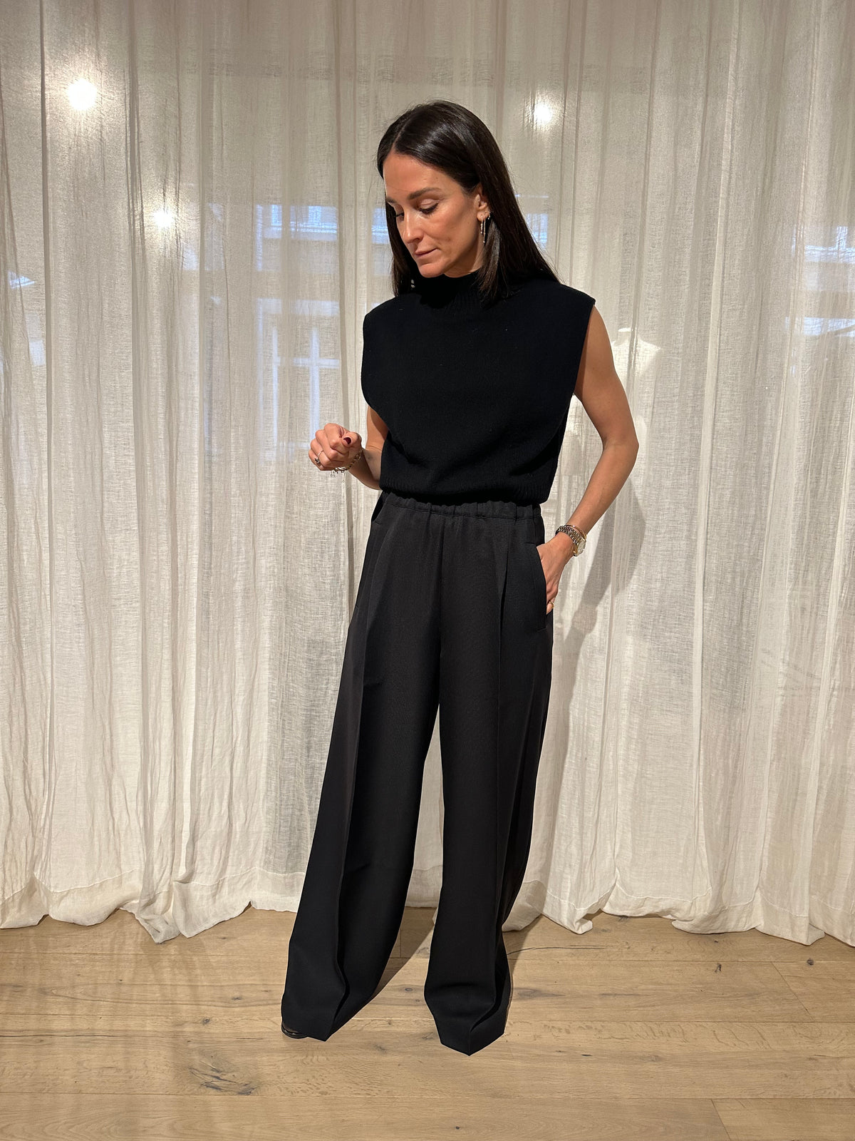 Nice Wide Pants | Black