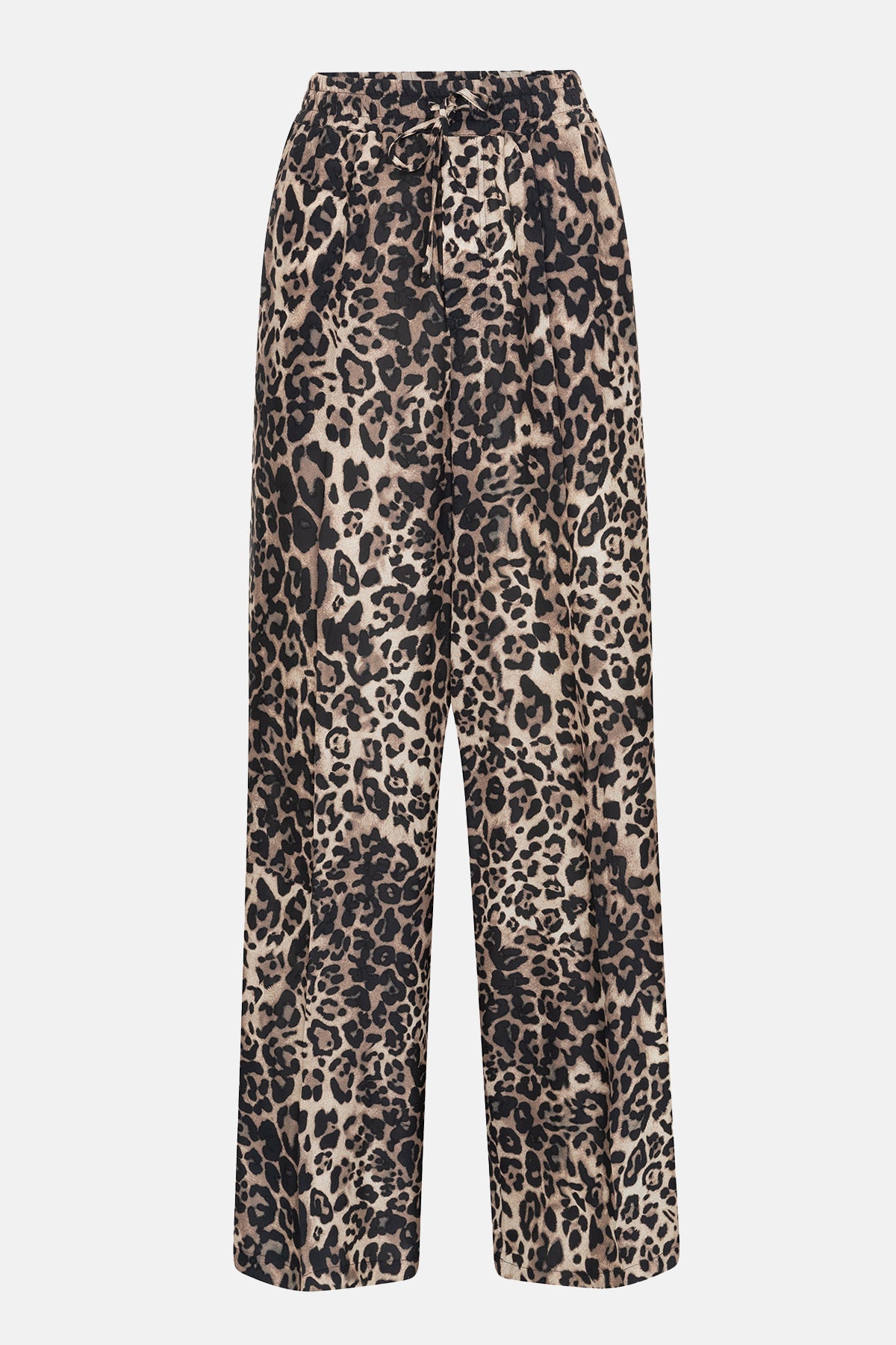 Jules Wide Pants | Leopard