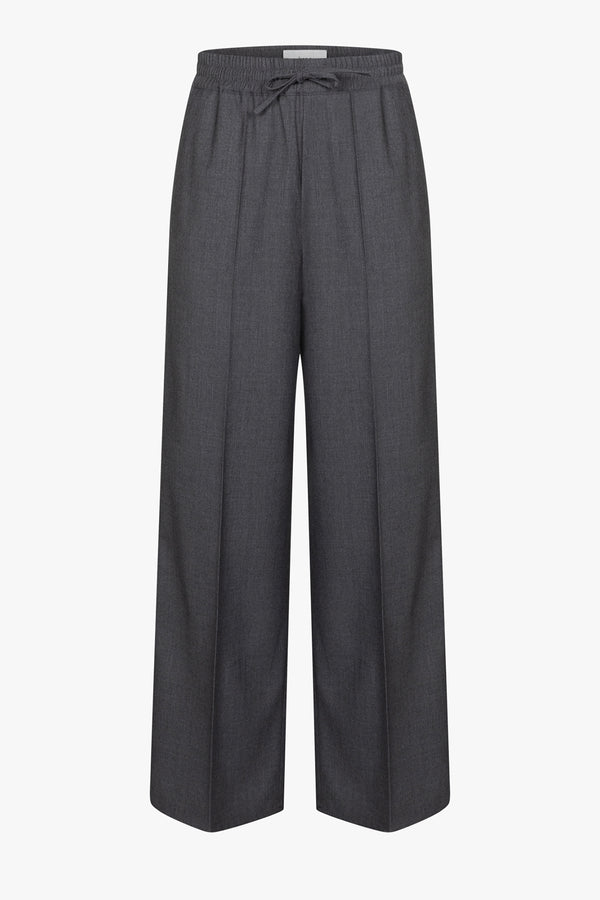 Jules Wide Pants | Charcoal
