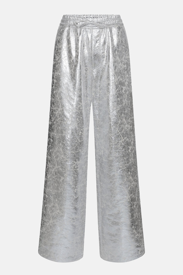 Jules Wide Pants | Silver