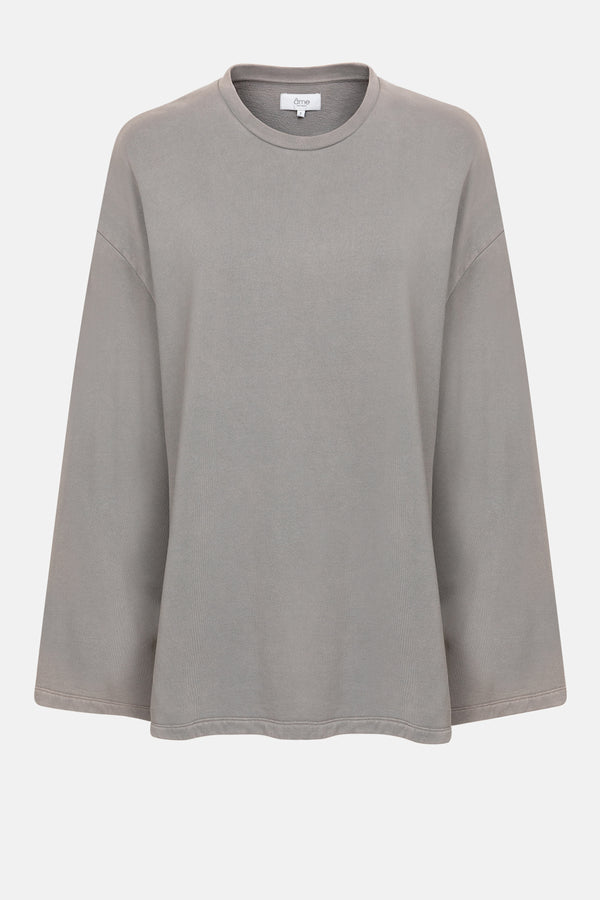 Sweat-shirt Jason Oversized |  Gris Vintage