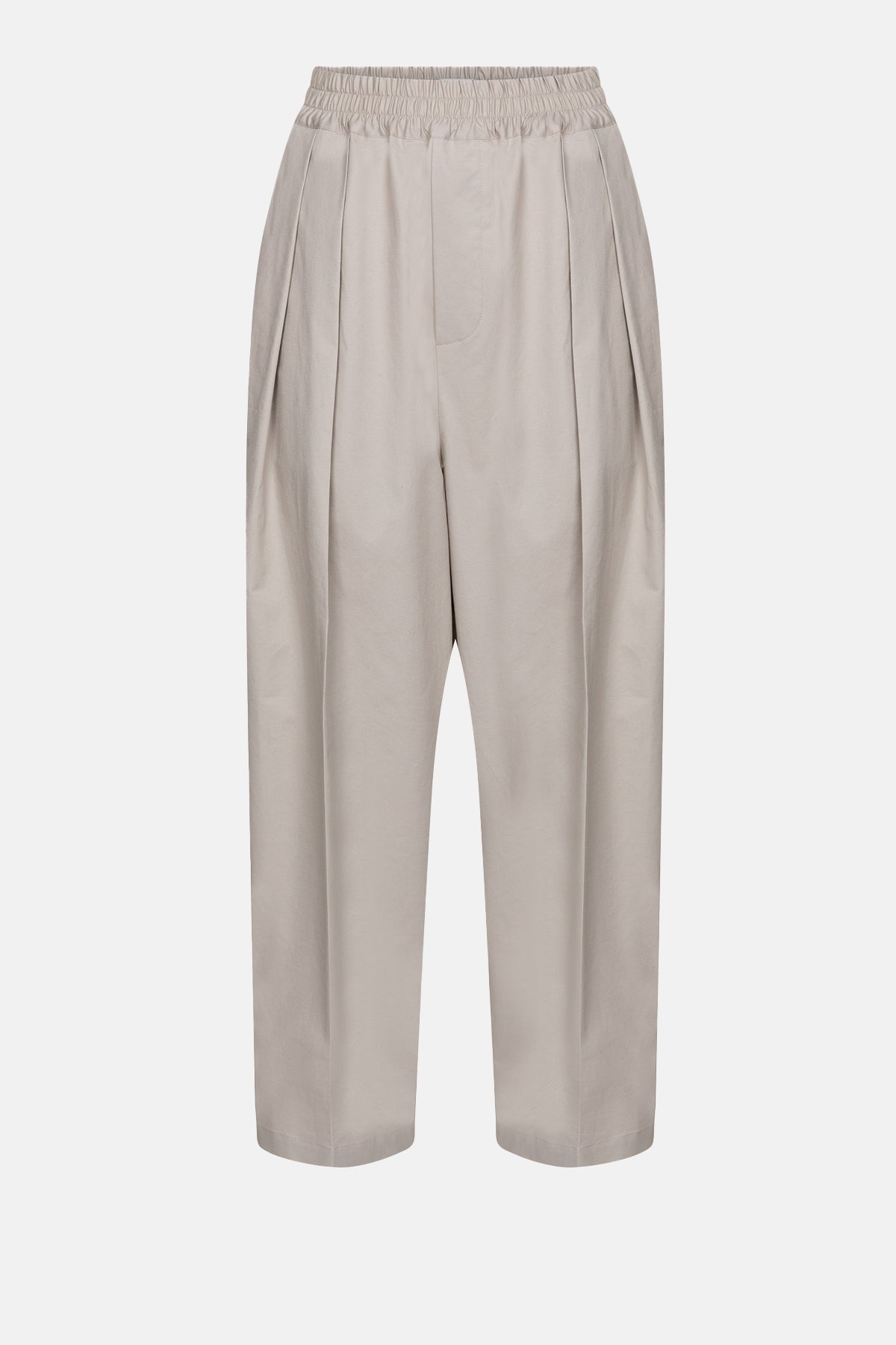 Kick Linen Pleated Pants | Off White