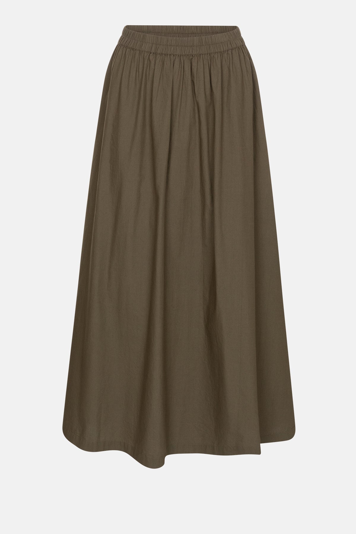 Kilt Long Skirt | Dark Green