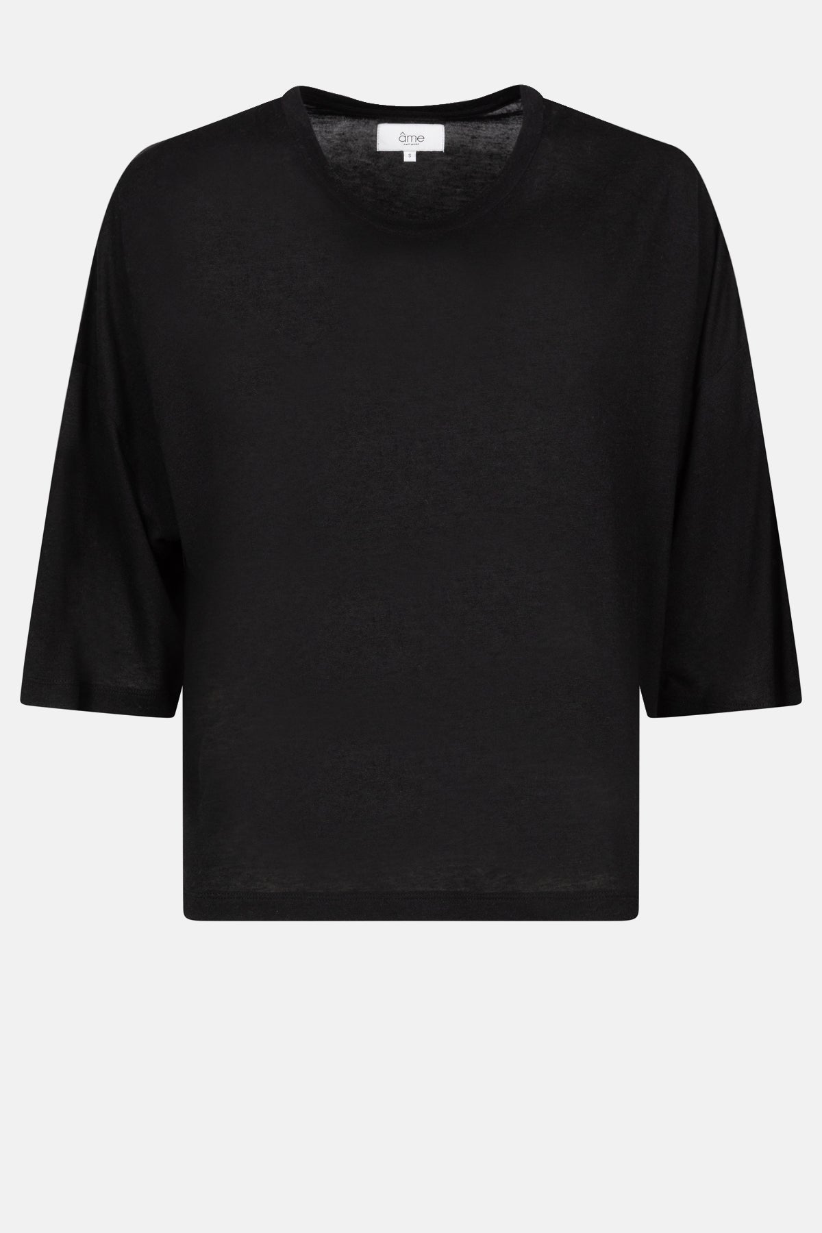 Klaxon Wooly T-shirt | Black