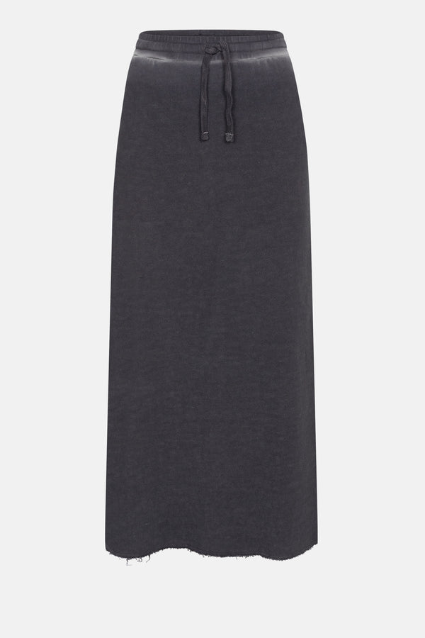 Kravitz Jersey Skirt | Charcoal