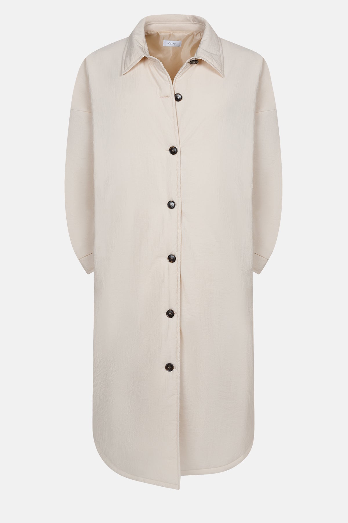 Lalee Long Duffel Coat | Off White – Âme antwerp