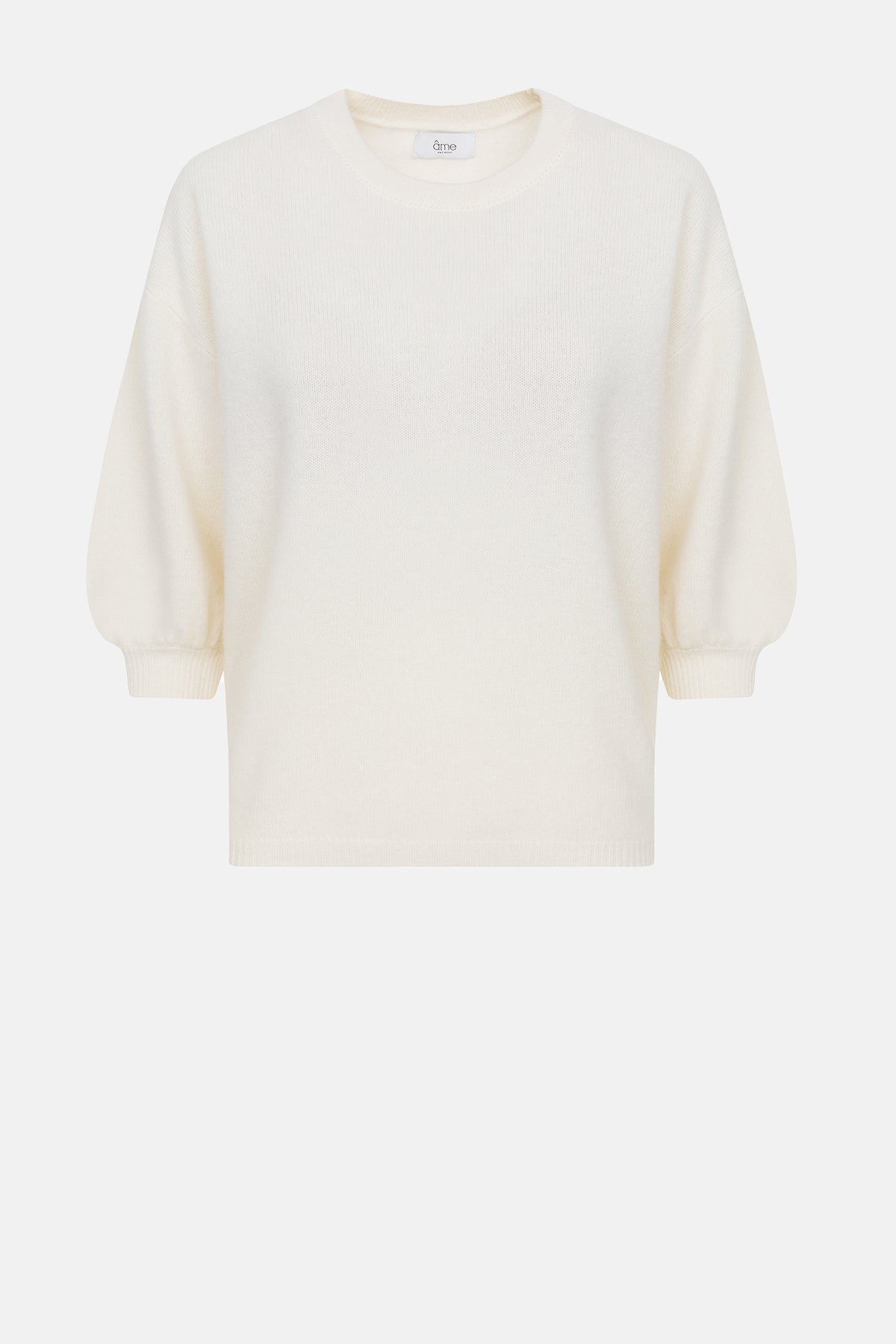 Laurent Pull en laine | Blanc Cassé