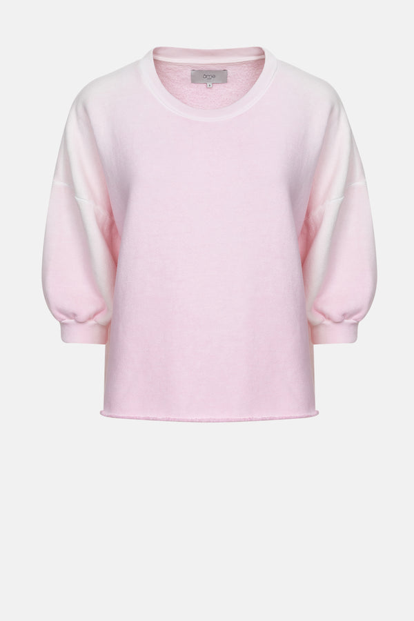 Liv Sweatshirt 3/4 Sleeves | Light Pink