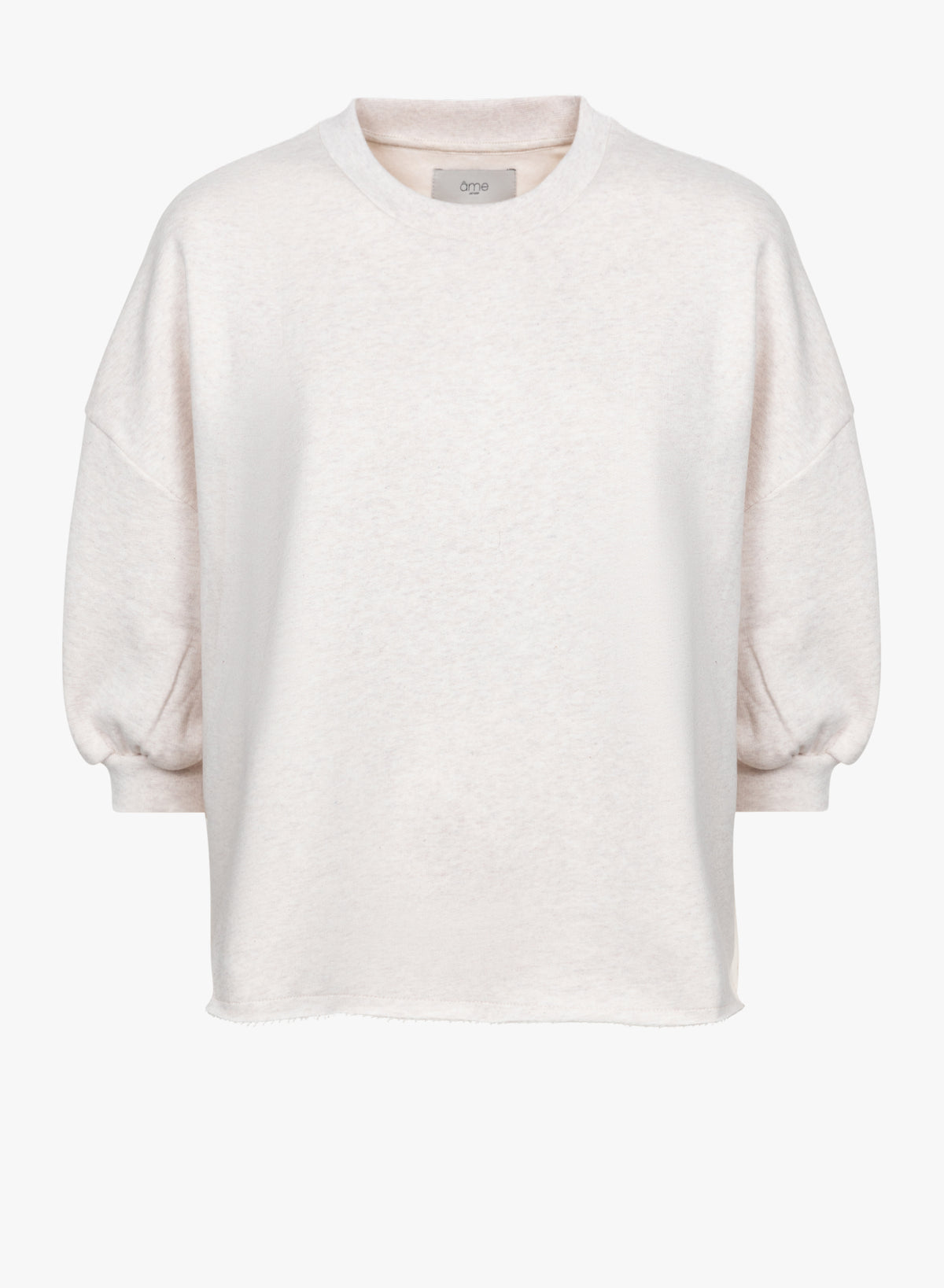 Liv Sweatshirt 3/4 Sleeves | Ivory