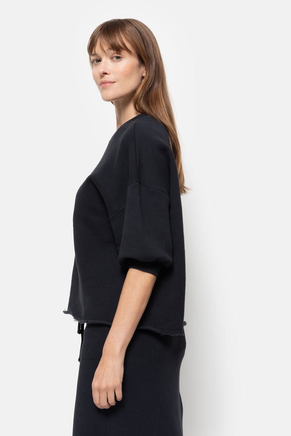 Sweat Liv manches 3/4  | Bleu Marine