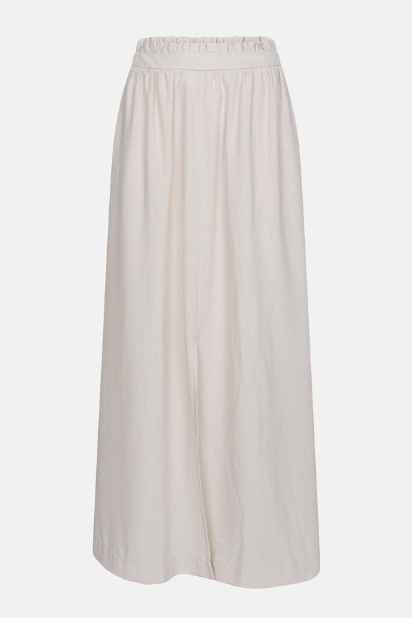 Lova Linen Skirt | Beige