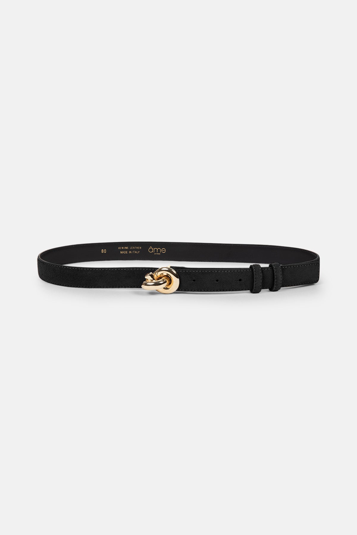Lively Daim Belt | Black