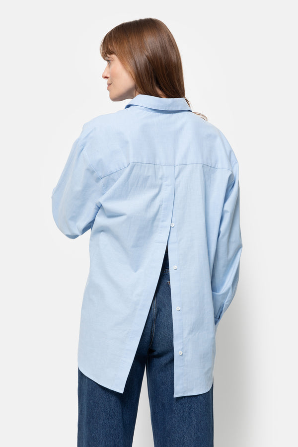 Madeline Chemise Oxford | Bleu Clair