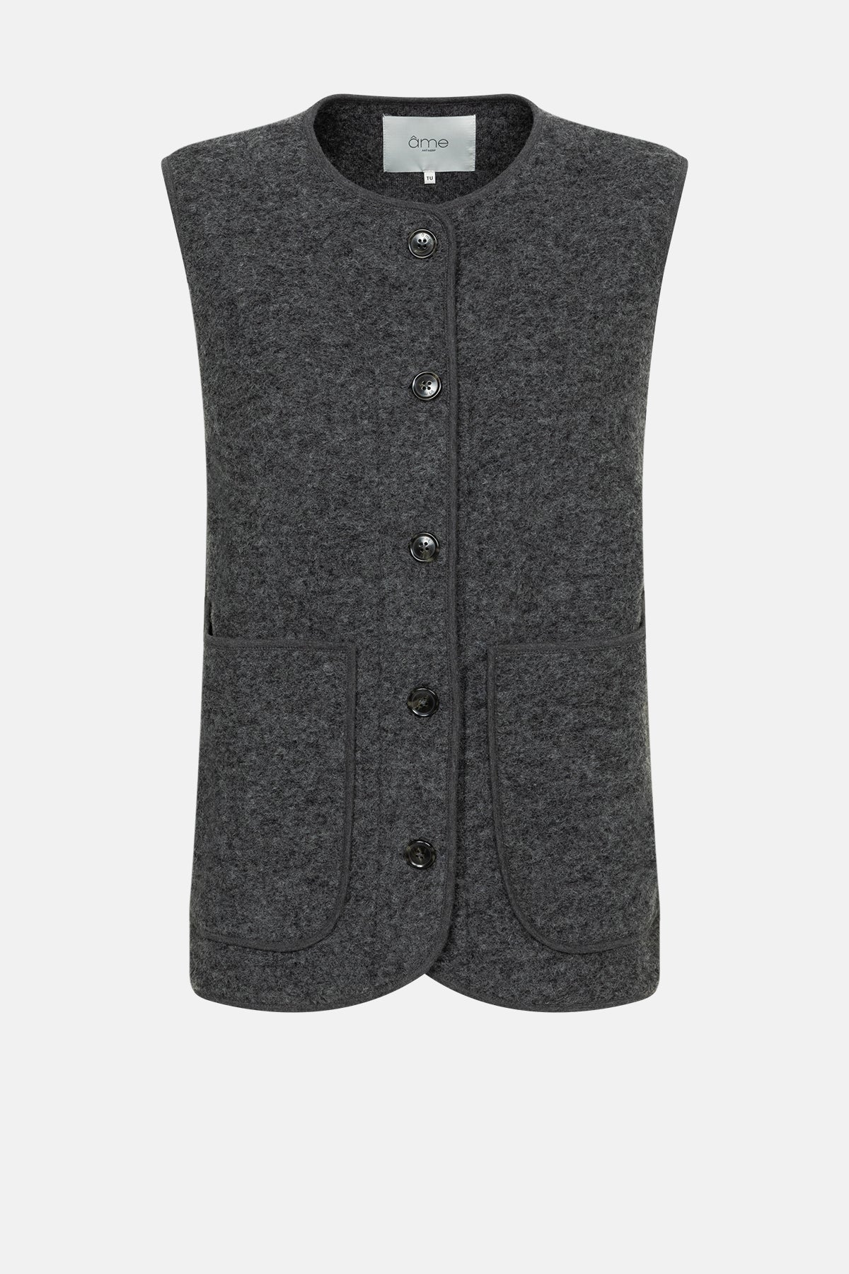 Madison Veste Sans Manches | Gris Foncé