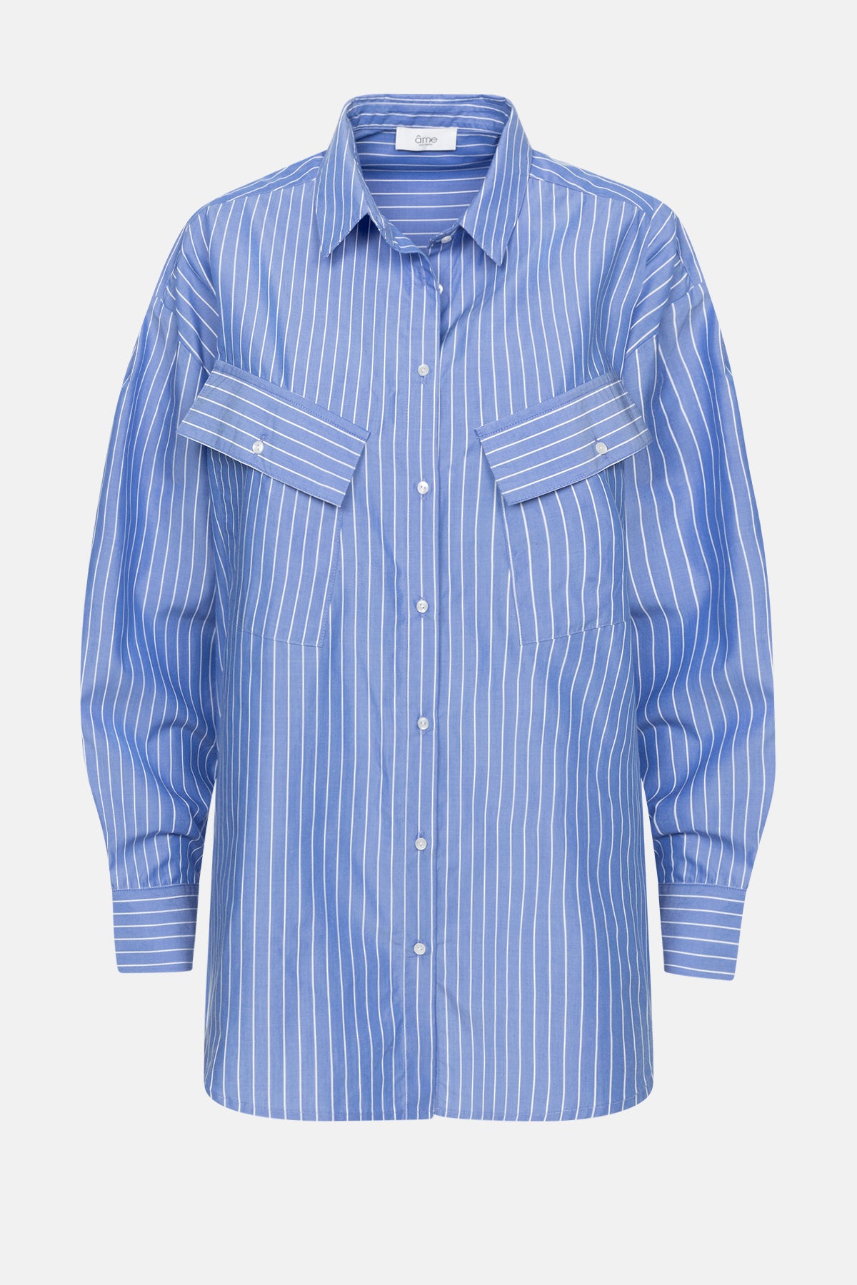 Chemise oversize Marin | Bleu & Blanc