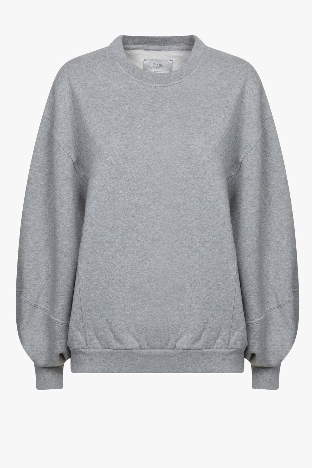 Meme Sweatshirt | Dark Marled Grey