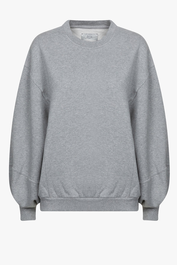 Meme Sweatshirt | Dark Marled Grey