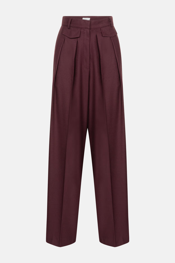 Michel Pantalon Large | Prune