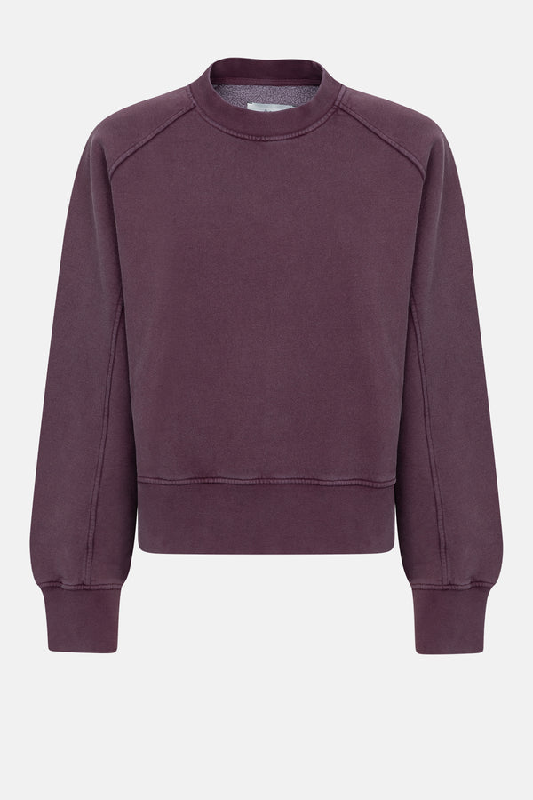 Mike Sweatshirt | Vintage Prune