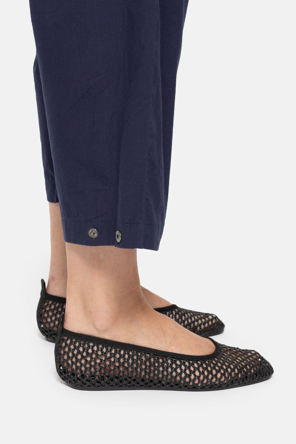 Pantalon Miles Poplin | Bleu Marine