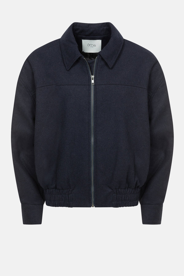 Milf Bomber | Bleu Marine Laine