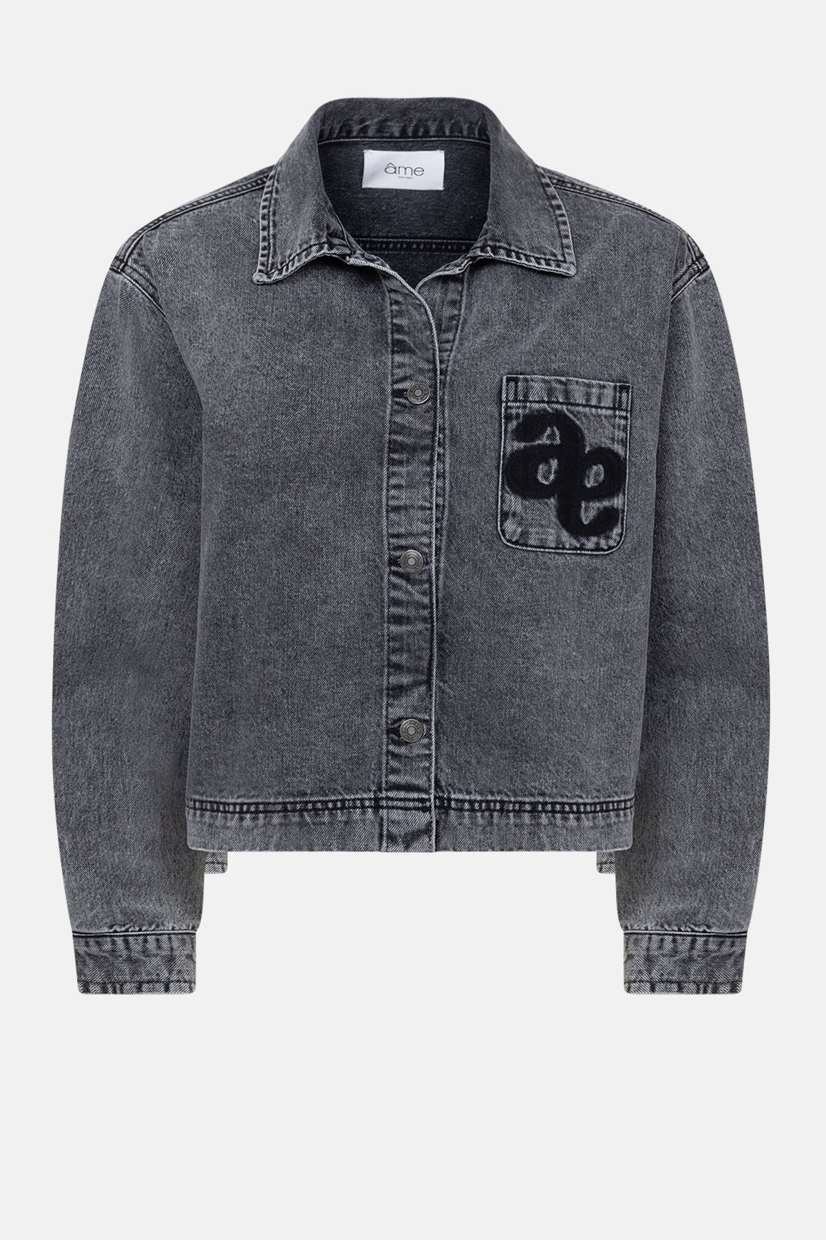 Milo Denim Shirt | Grey