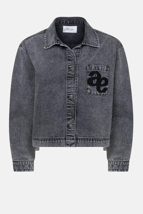 Milo Denim Shirt | Grey