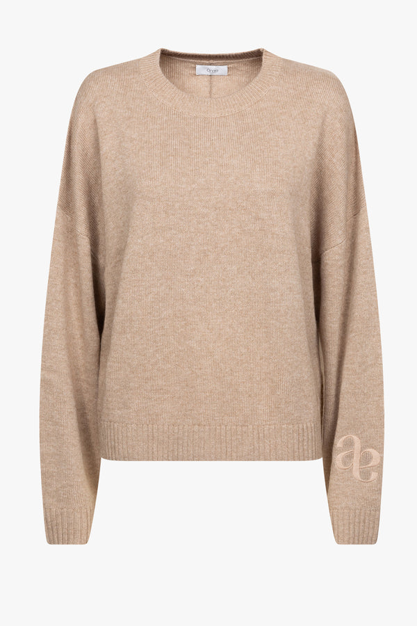 Murielle Knitted Sweater | Beige