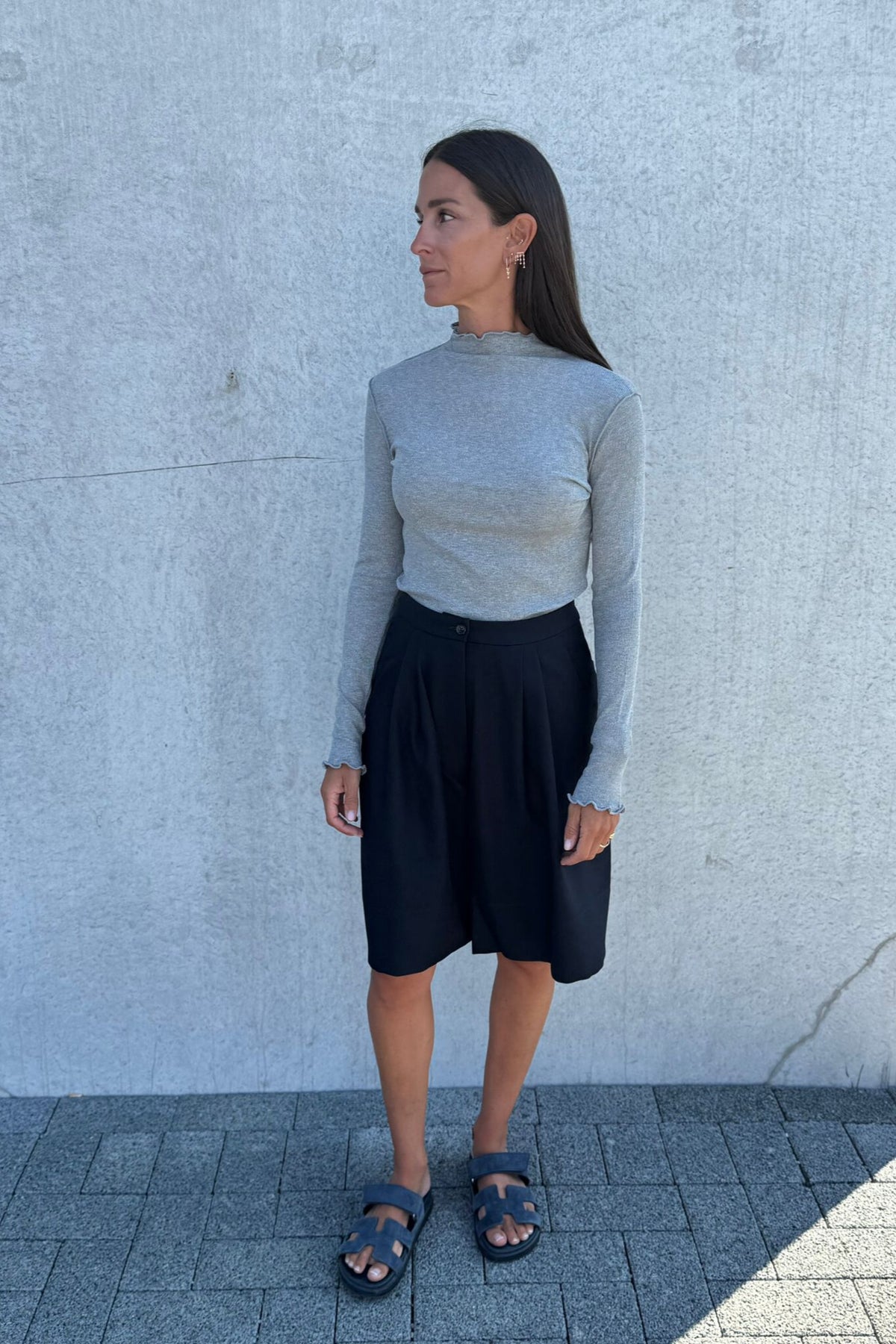 T-shirt à manches longues Malone | Gris