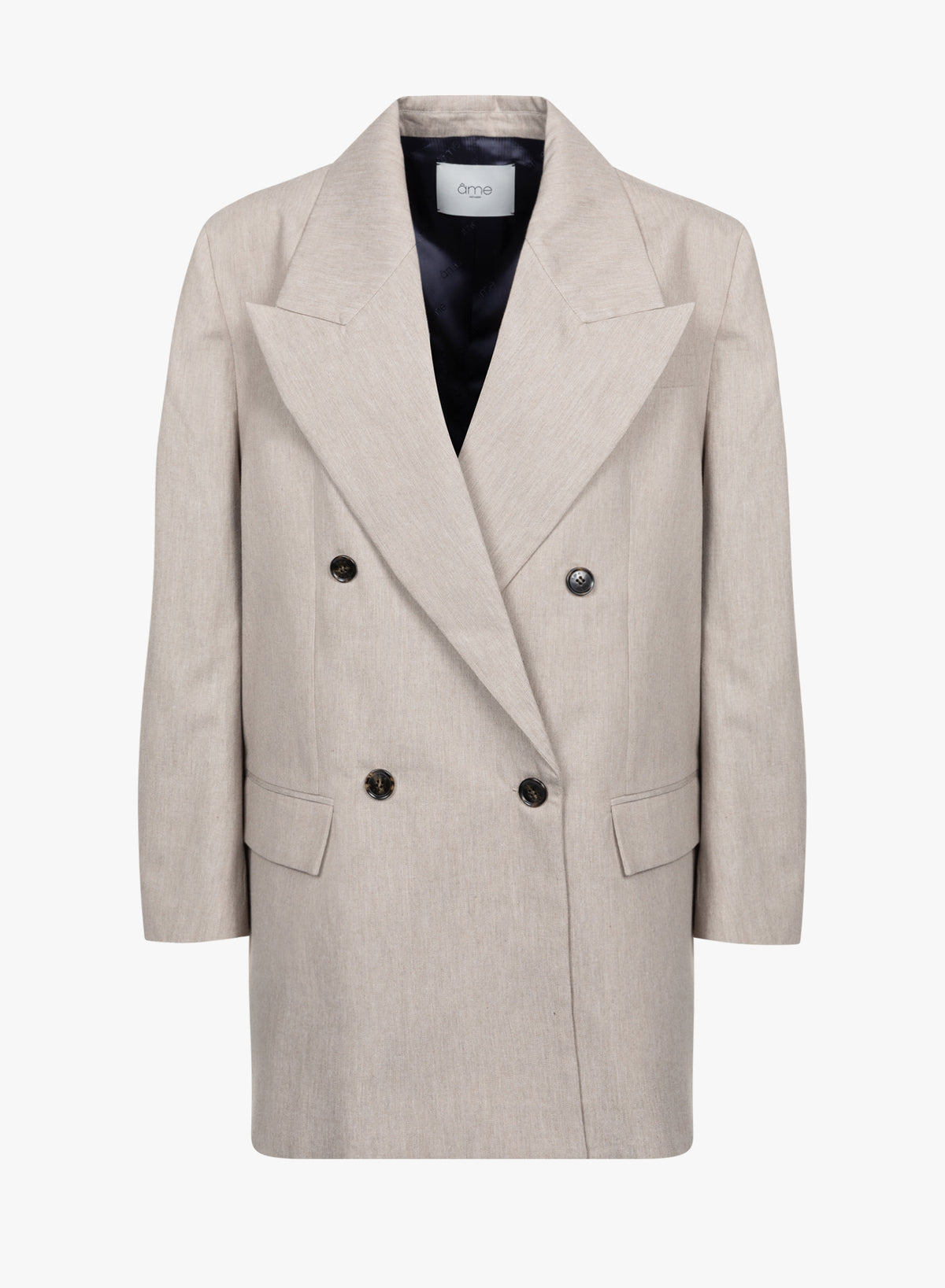 Natan Wooly Blazer | Taupe