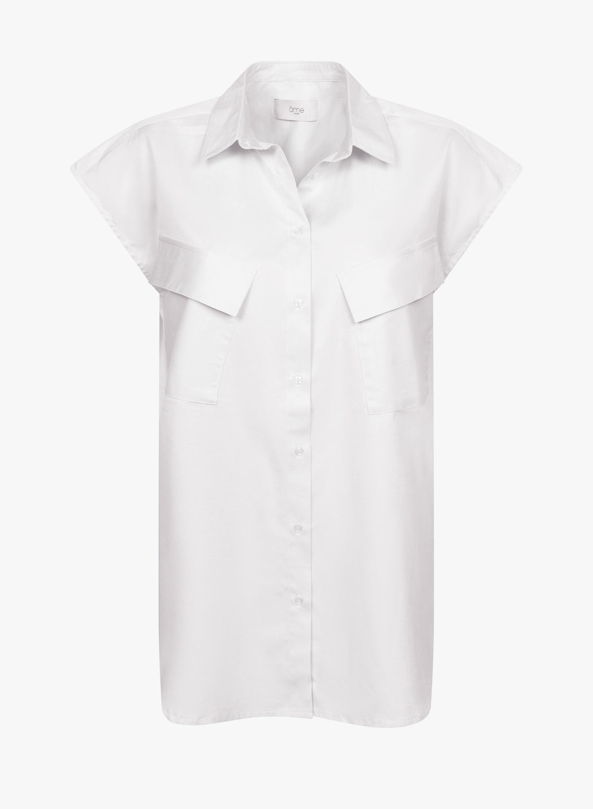 Nisrine Sleeveless Shirt | White