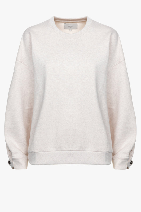 Noodle Sweatshirt | Marled Ivory